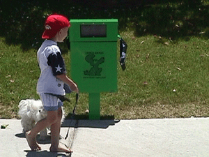 Dog Poop Disposal Container -  The Safe and Effective Pooper Scooper